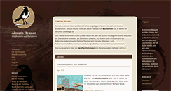Desktop Screenshot of heuner.de